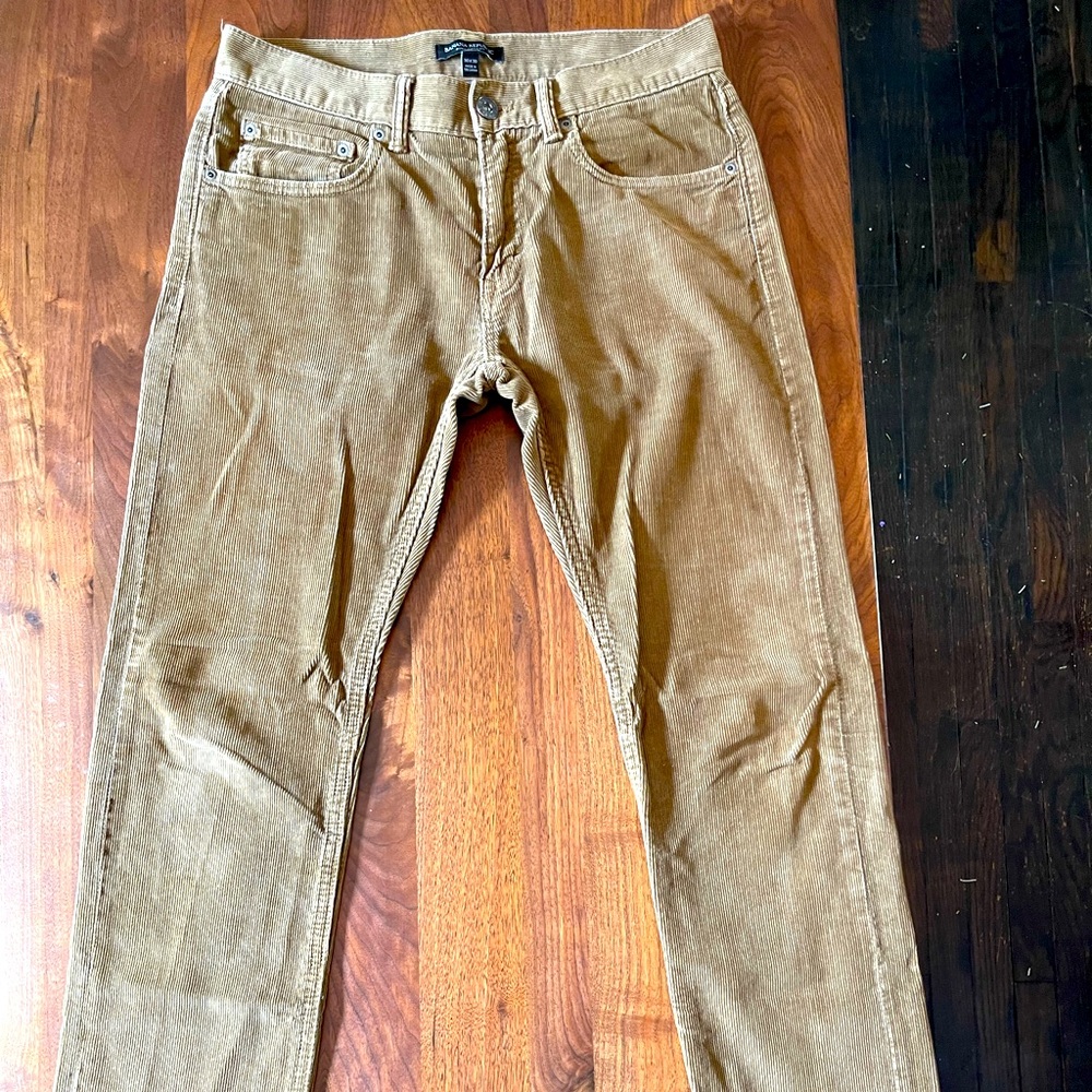 Banana Republic thin wale corduroy stretch cotton slim